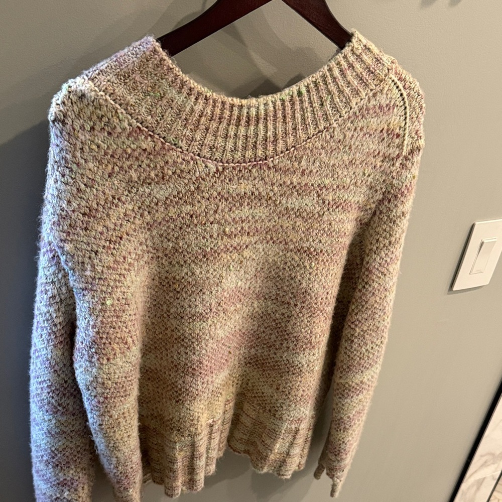 Free People Pastel Knit Sweater